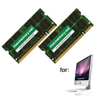 MacMemory Net 6GB DDR2 667 PC2 5300 DDR2 667Mhz SO DIMM Kit for Apple iMac (4GB + 2GB) Computers & Accessories