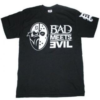 Bad Meets Evil Men's Eminem Masks Tee Clothing