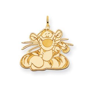 Disney's Tigger Charm in 14 Karat Gold Jewelry