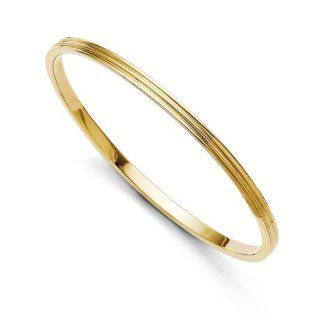 New Genuine Chisel Stainless Steel Yellow IP plated Bangle Bracelets Jewelry