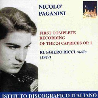 1st Complete Paganini Op 1 Capricci Music