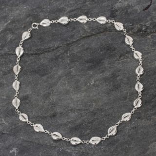 Novica The Joycelyn Sena Zigah Sterling Silver Link Necklace