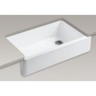 Kohler Whitehaven 35.5 x 21.56 Self Trimming Undermount Single Bowl