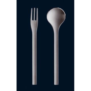 Axel Wowereit Mano Satin Spaghetti Spoon and Fork Set