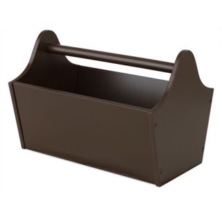 Toy Box Caddy in Chocolate Brown