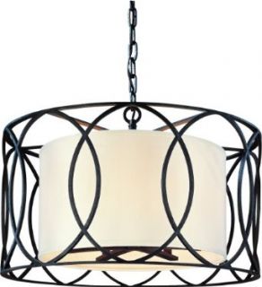 Troy F1285DB   Dining Pendant   5 Light   Deep Bronze Finish   Sausalito Collection   Ceiling Pendant Fixtures  