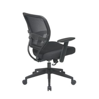 SPACE Professional Air Grid Matrex Mid Back Managerial Chair with Arms