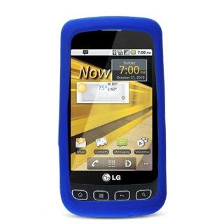LG Ls670 Optimus S Skin Case Blue 02 