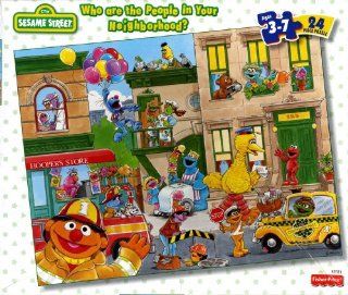 Sesame Street Who Are the People in Your Neighborhood? 24 Piece Puzzle Toys & Games