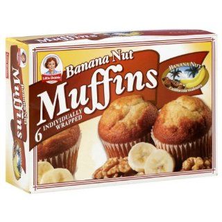Little Debbie Banana Nut Muffin (6 Pack) (3 Pack)  Muffin Mixes  Grocery & Gourmet Food