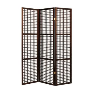 73 Eternal Squares Screen 3 Panel Room Divider