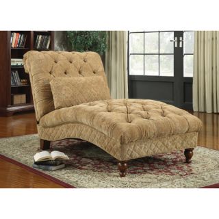 Chenille Chaise Lounge