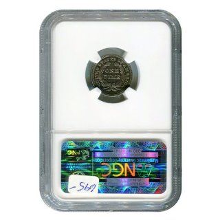 Certified Seated Liberty Dime 1837 Small Type AU53 NGC Toys & Games