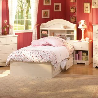 South Shore Summer Breeze White Wash Captain Bedroom Collection