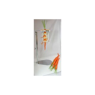 Chrome Steel Upright Carrot Peeler with Optional Stand