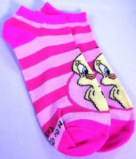 Looney Tunes TWEETY BIRD Pink/Light Pink PEDS / ANKLE SOCKS  Other Products  