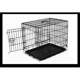 Aosom 24 1 Door Pet Cage with Divider
