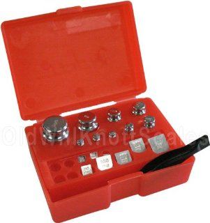 17 Piece   Class M2   Calibration Weight Set With Red Storage Case  Other Products  