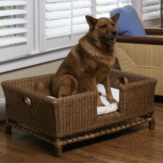Napa Home & Garden Rattan Medium Dog Basket
