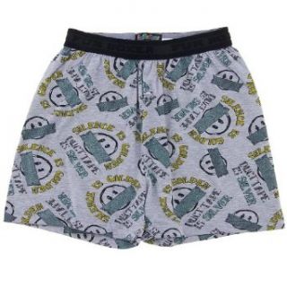 Fun Boxers Silence is Golden Boxer Shorts for Men at  Mens Clothing store