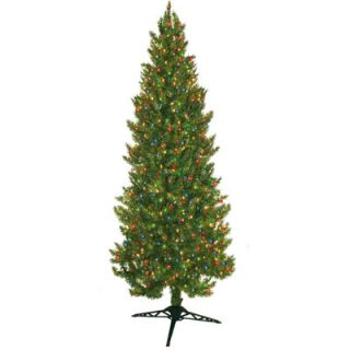 General Foam Plastics 7 Green Slim Spruce Artificial Christmas Tree