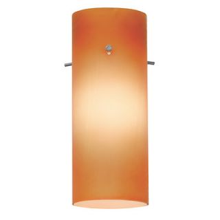 Access Lighting Inari Silk Amber Cylinder Glass Shade