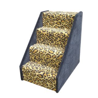 Animal Stuff Bears Stairs™ Four Step Carpeted Pet Stairs