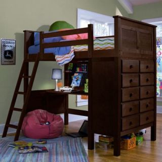 Kenai Loft Bed with Ladder