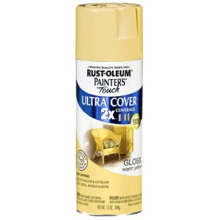 Rustoleum Warm Yellow Gloss Ultra Cover Spray Paint