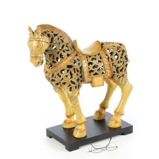 Uttermost Chunar Horse Sculpture Sculpture in Soft Cinnamon Red and