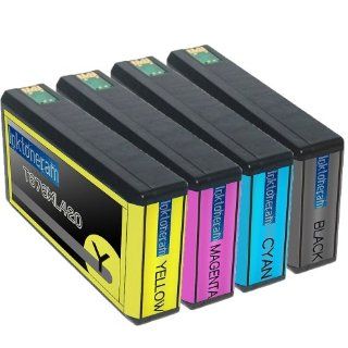 Generic Remanufactured Ink Cartridges Replacement For 676 (Black, Cyan, Magenta, Yellow 4 Pack) Electronics