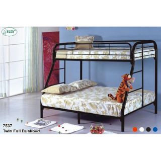 Wildon Home ® Elgin Twin over Full Bunk Bed with Built In Ladder