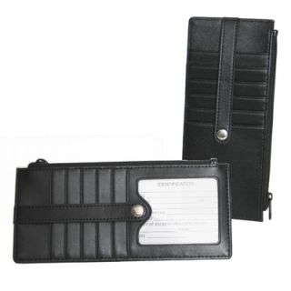 Royce Leather Credit Card Wallet in Black