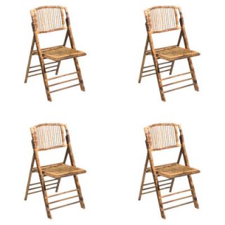 Kenian Coastal Chic Folding Chair (Set of 4)