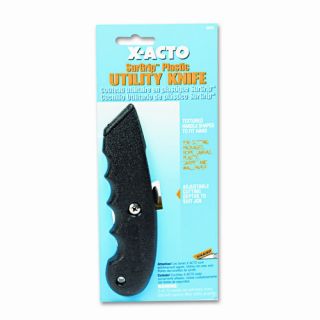 SurGrip Utility Knife with Contoured Plastic Handle and Retractable