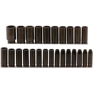 proto torqueplus 25 pc metric deep impact socket