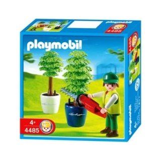 Playmobil Gardener with Hedge Trimmer Toys & Games