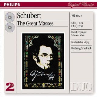 Schubert Great Masses in A flat, D.678, & E flat, D950 Music