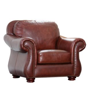 Harbor Premium Semi Aniline Leather Armchair