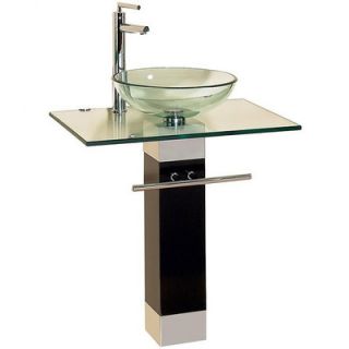 Kokols Vessel Sink Bathroom Vanity Set