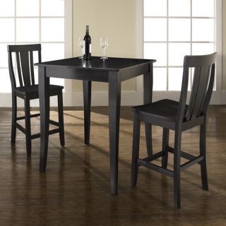 Set includes pub table and two barstools