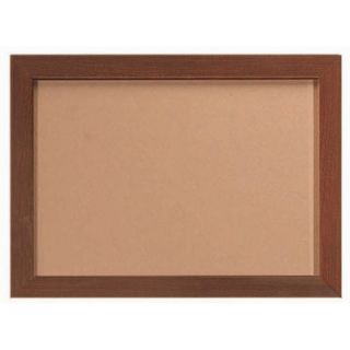 AARCO Architectural High Performance Bulletin Board in Aluminum Wood