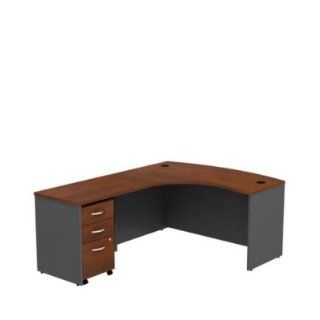 Bush Series C Corner Desk   Left Handed   Office Desks