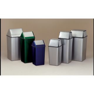Witt Metal Series Wastewatchers 13 Gallon Stainless Steel Receptacle