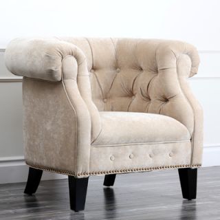Abbyson Living Bellagio Linen Chair