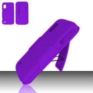 Rubberized Purple HOLCB for ZTE ZTE Warp N860 Cell Phones & Accessories