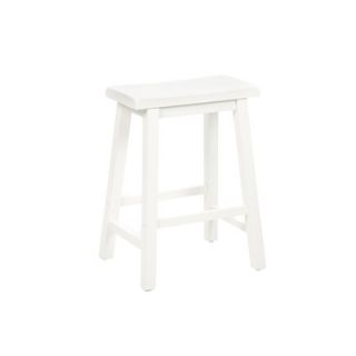 Powell Furniture Color Story 24 Pure White Counter Stool