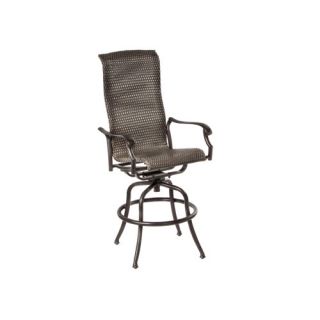 Hemingway 30 High Back Swivel Bar Arm Chair (Set of 2)
