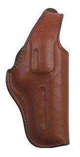 Bianchi Integral Steel reinforced Thumb Snap 5BHL Leather Gun Holster/ Size 03 Fits Charter Arms Bulldog, Undercover 3" & more  