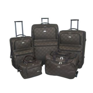 American Flyer Pemberly Buckle 5 Piece Luggage Set